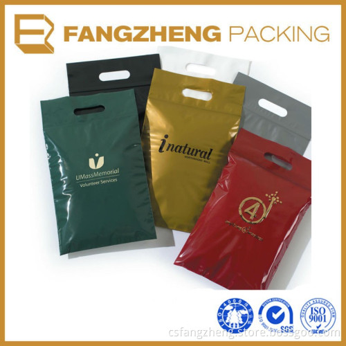 hot selling customized plastic bag carrying hand bag